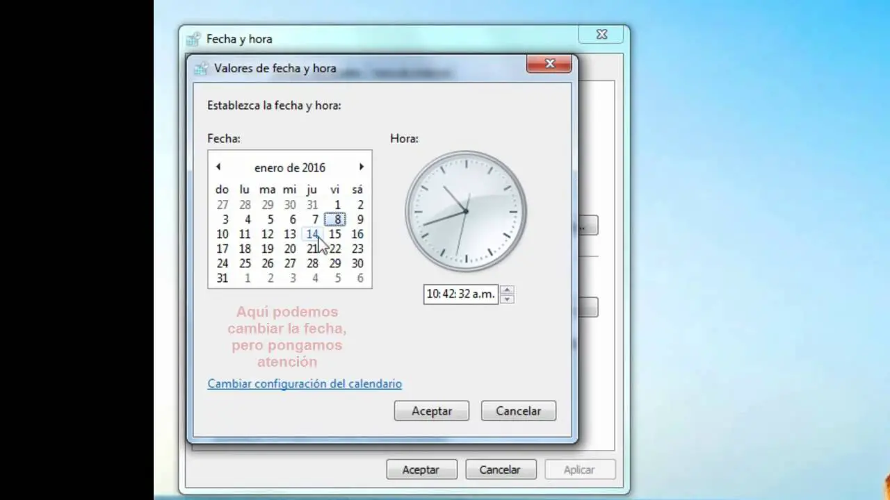 Cambiar Hora Y Fecha En Windows Hot Sex Picture 5365