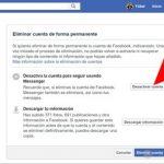 Cómo desactivar una cuenta de Facebook
