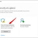 Cómo habilitar la característica de Windows 10 Tamper Seguridad Protección