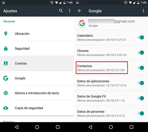 De Copia De Seguridad Y Restaurar Sus Contactos De Gmail Para Android Pasos Sencillos Nivel 7979