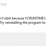 Fijar un Error de falta de VCRUNTIME140.dll DLL en Windows
