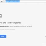 Fix - Sitio no puede alcanzarse: Dirección del servidor DNS no se pudo encontrar