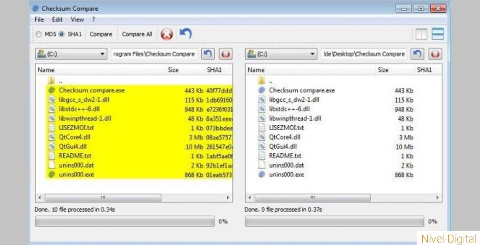 Aplicaciones para Comparar dos Carpetas en Windows